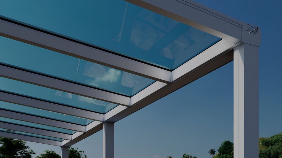 Bioklimatik alüminyum pergola sistemi