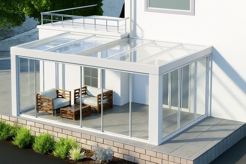 Cam balkon sistemi uygulaması